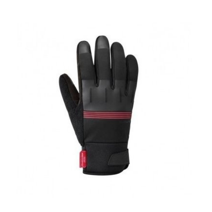 shimano-windstopper-reflective-kindad-must-punane